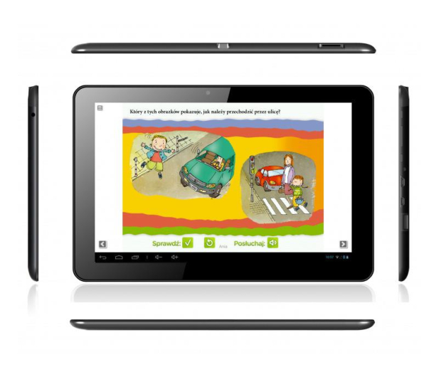 Goclever Aries 101 3G MT8389W/1024MB/8GB/Android 4.2 czarny - 158043 - zdjęcie 2